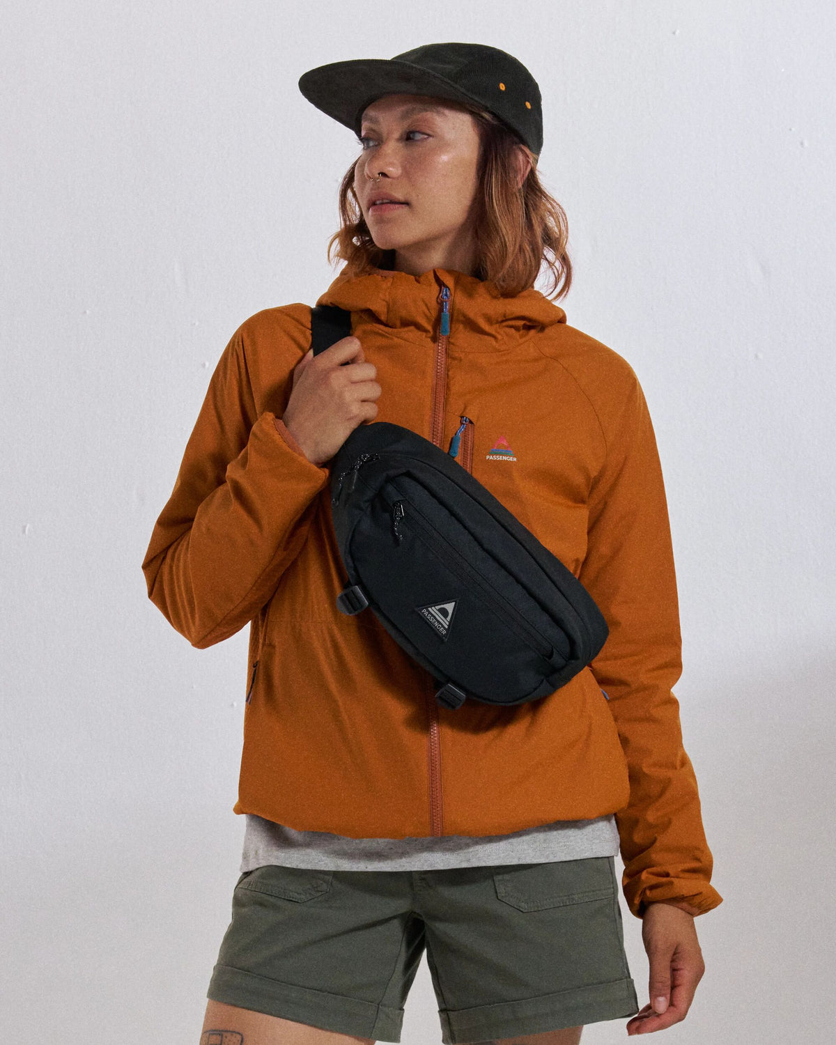 Boondocker Hip Pack - Black - Studio Model - Female