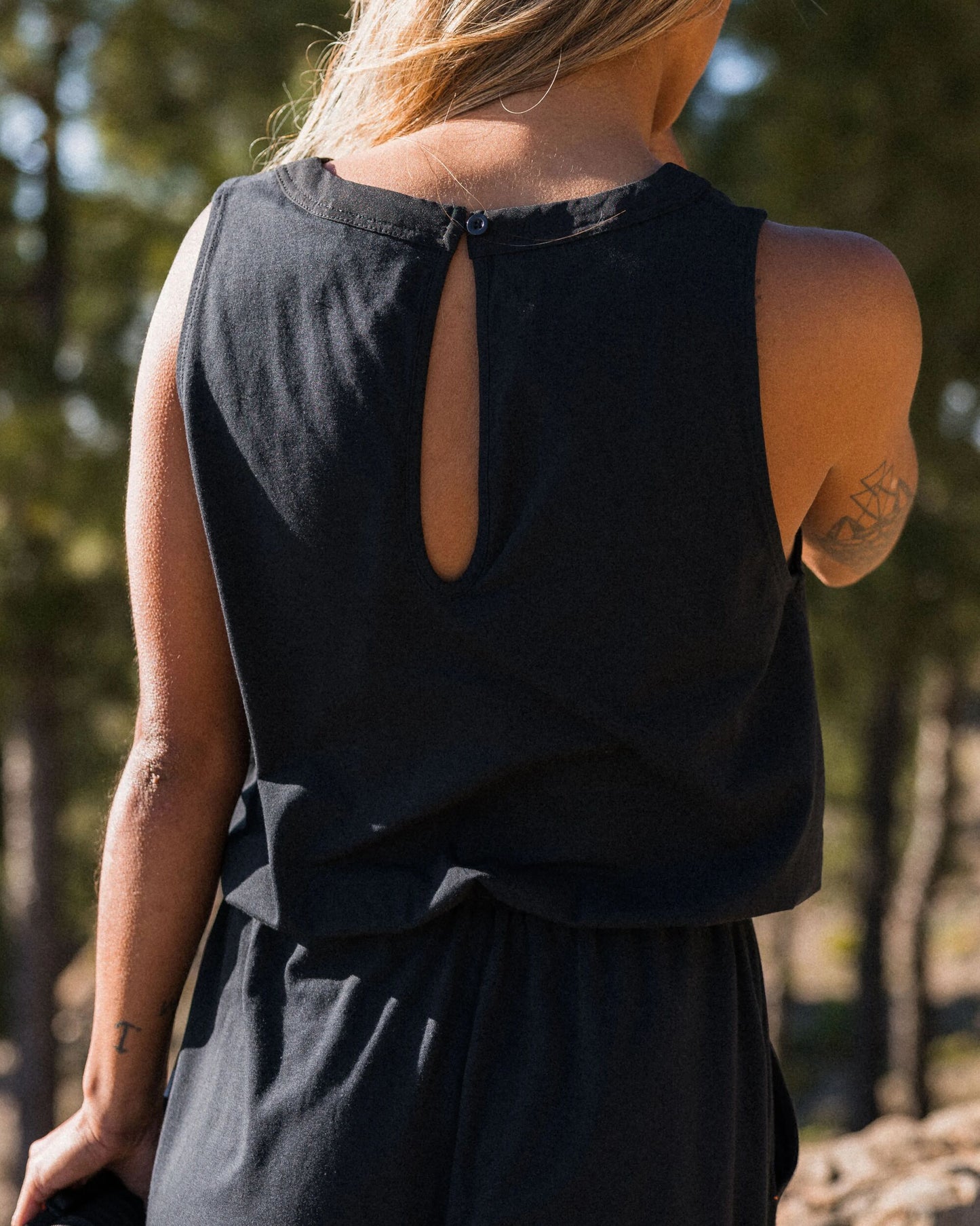 Aria Jumpsuit - Black - Lifestyle