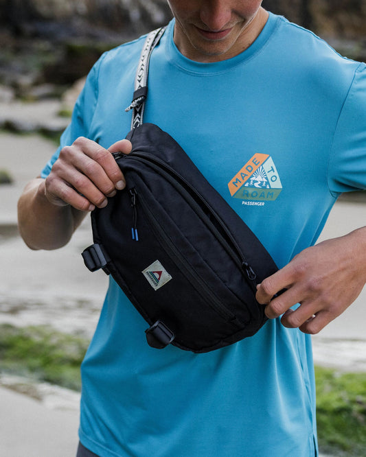 Boondocker Recycled Hip Pack - Black - Lifestyle - Male