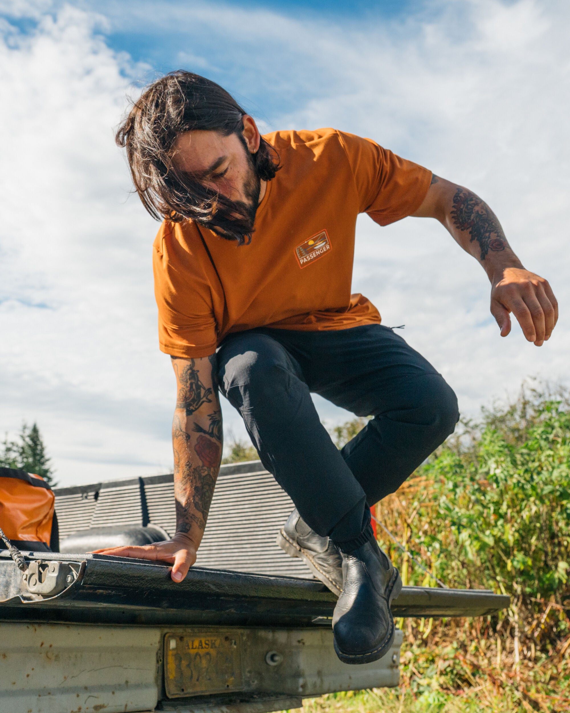 Roamer Men's Drirelease® Active T-Shirt - Glazed Ginger - Lifestyle