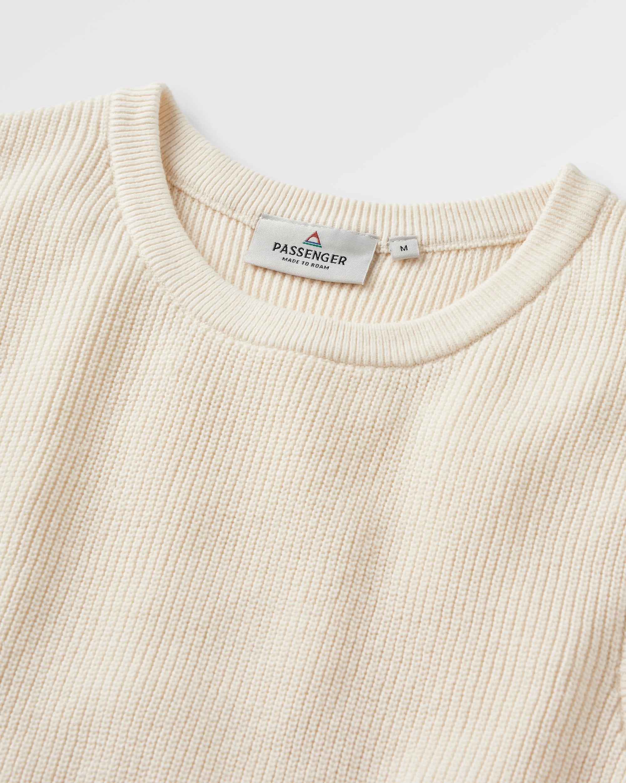 Vintage Organic Knitted Vest - Birch - Flatlay