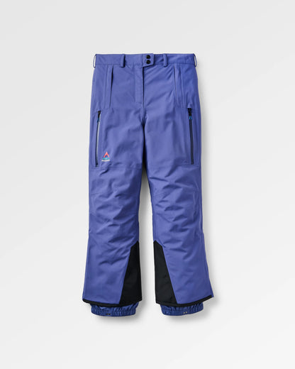 Snowscape Women's Recycled Pant - Purple Indigo - Flatlay