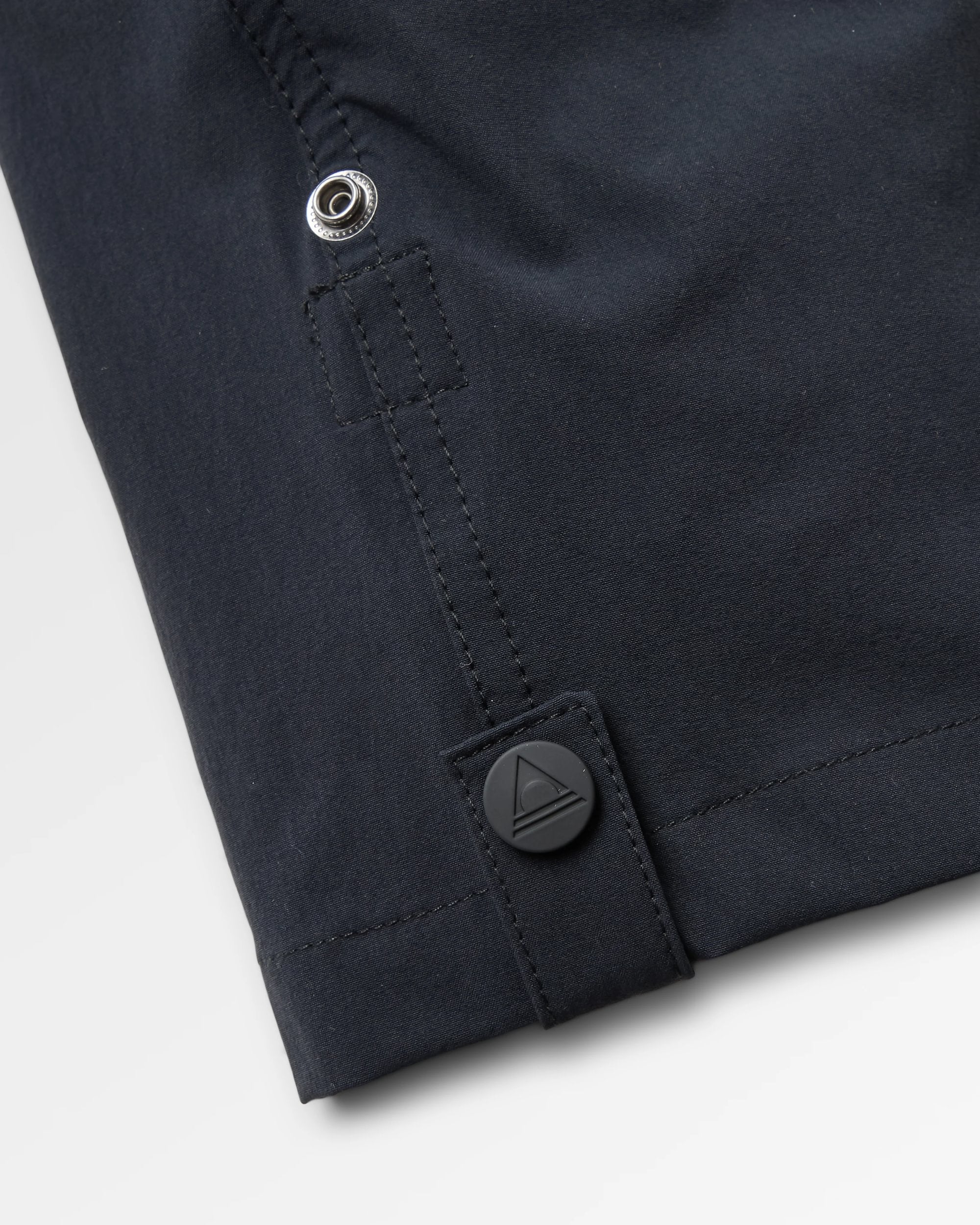 365 Trail Roll Up Trouser - Black - Flatlay