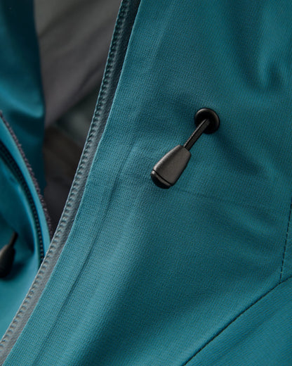 Trailscape Men's 3L Waterproof Jacket - Mediterranean - Flatlay