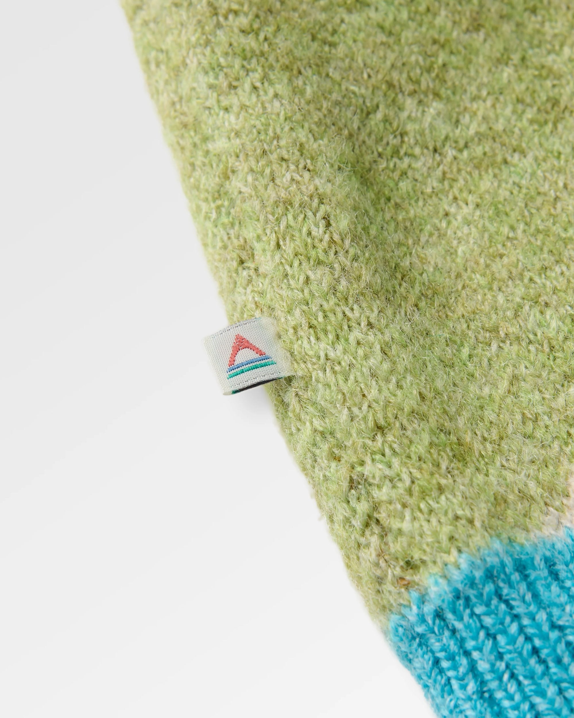 Scenic Recycled Knitted Jumper - Scenic Dark Fern - Flatlay