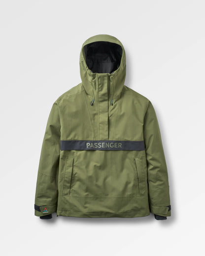 Snowscape Men's Recycled Anorak - Khaki