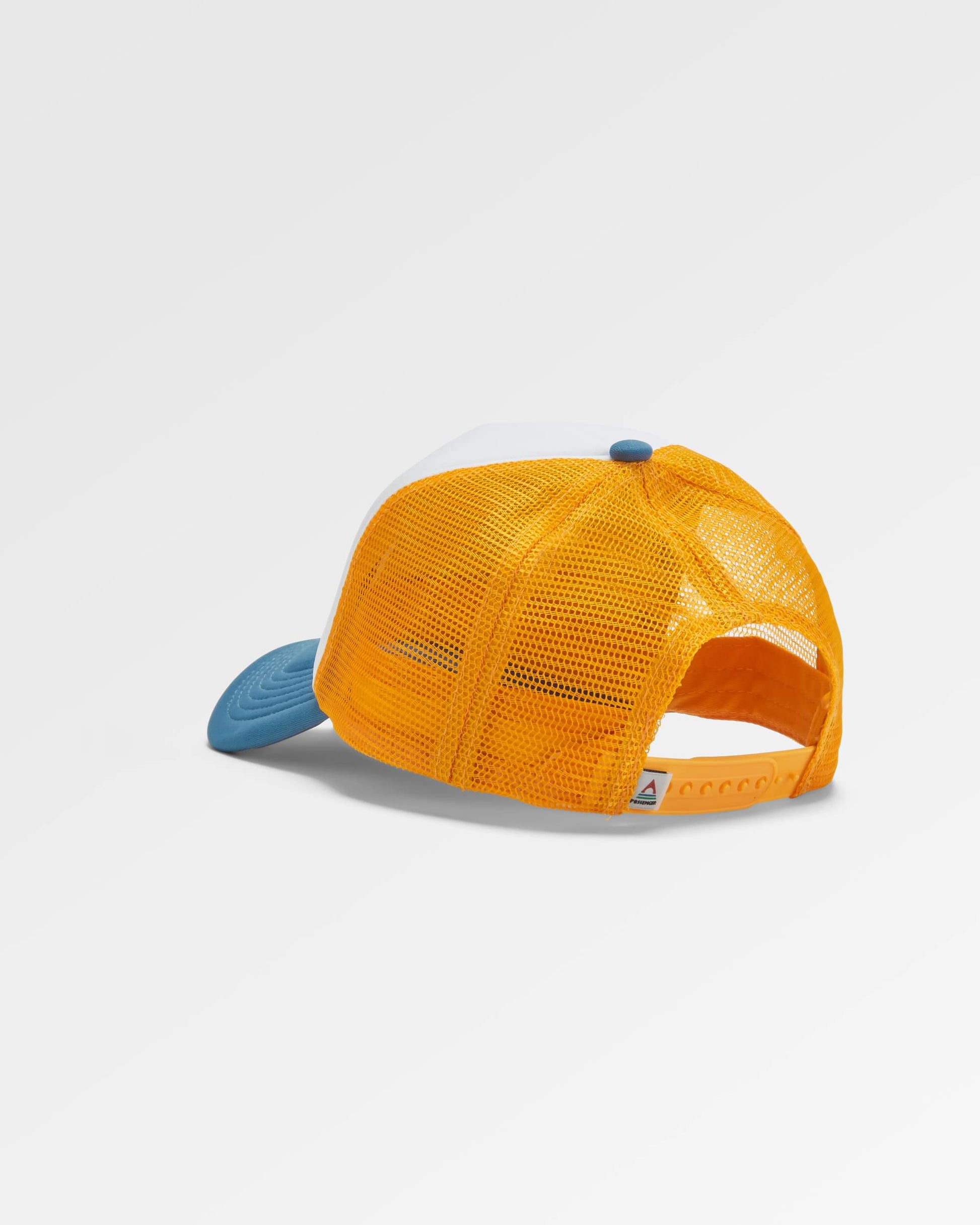 Escapism Snapback Trucker Cap - Mustard Yellow/Moonlight Blue