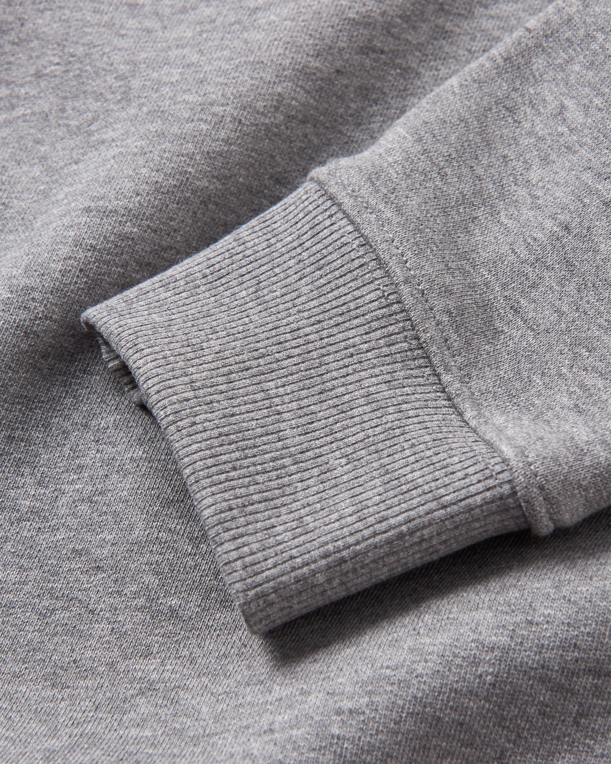 Yuca Recycled Cotton Sweatshirt - Dark Grey Marl