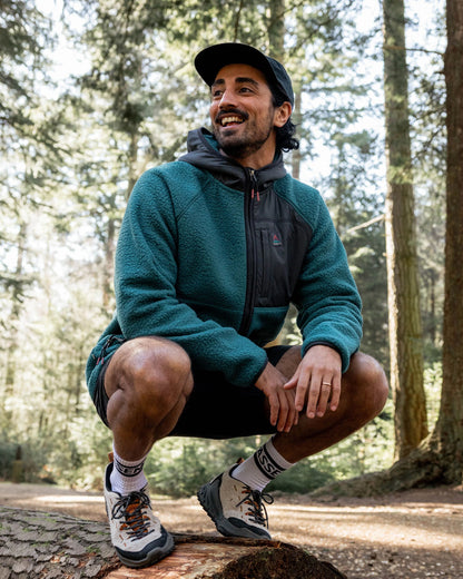 Ventura Full Zip Sherpa Fleece - Mediterranean - Lifestyle