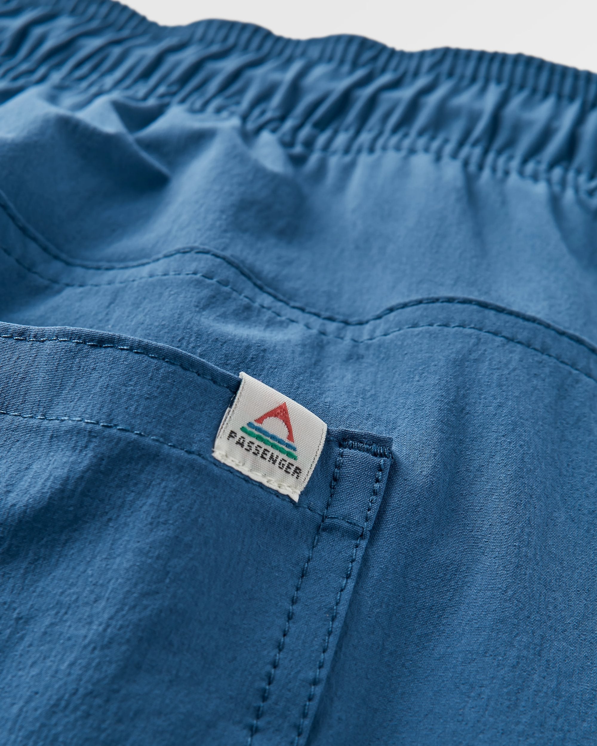 Drifter NetPlus® Swim Lined Short - Dark Denim - Flatlay