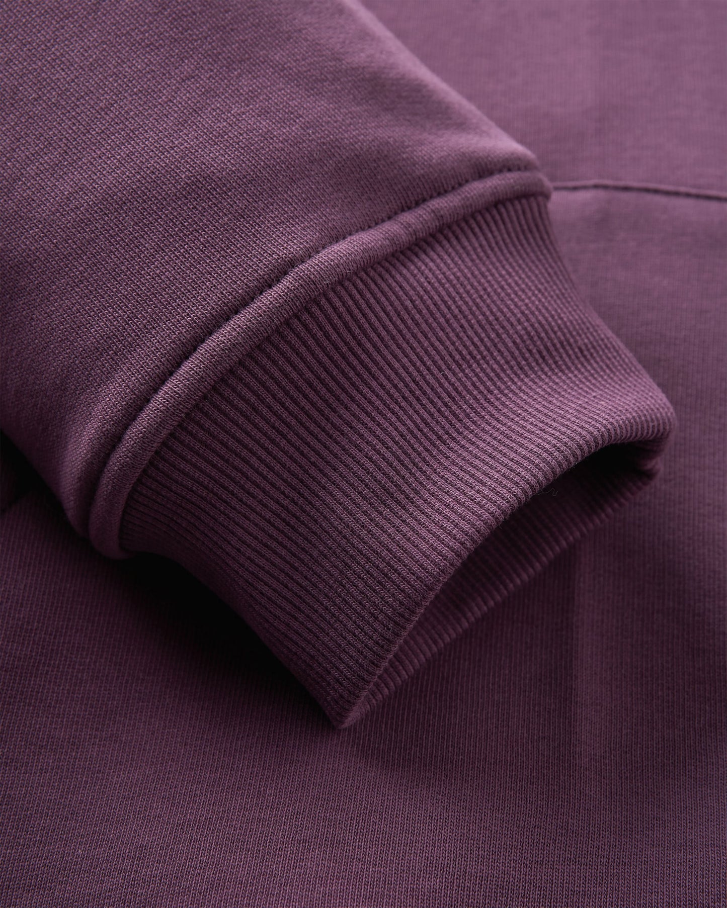 Yuca Organic Cotton Hoodie - Deep Plum