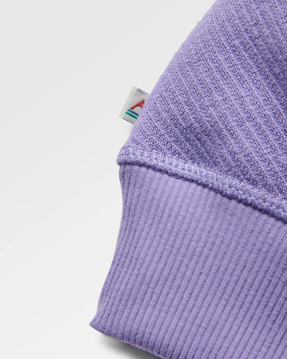 Sneak Sweatshirt - Retro Purple - Flatlay