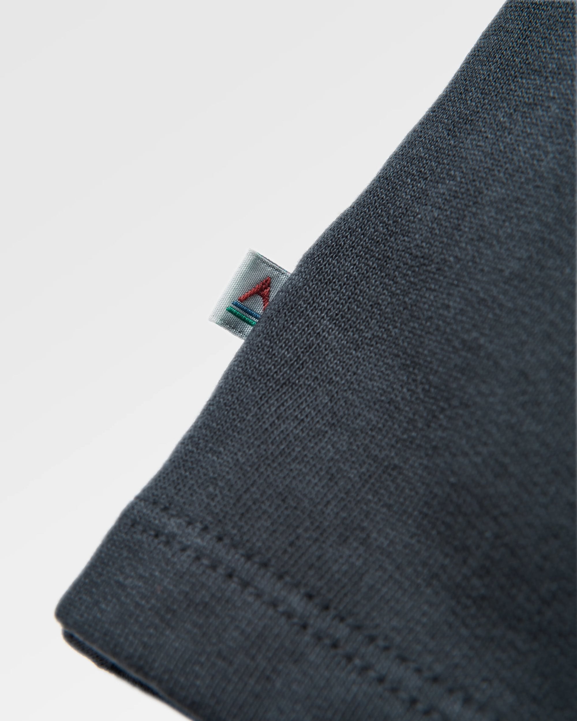 Remote Recycled Cotton Hoodie - Black - Flatlay