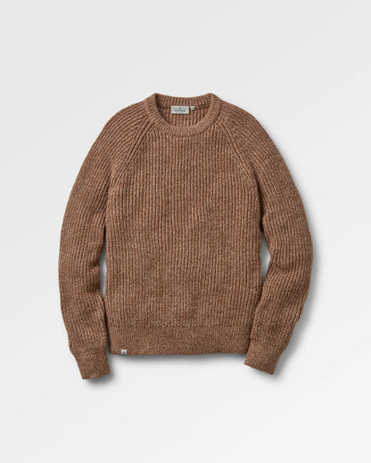 Fog Recycled Knitted Jumper - Stone