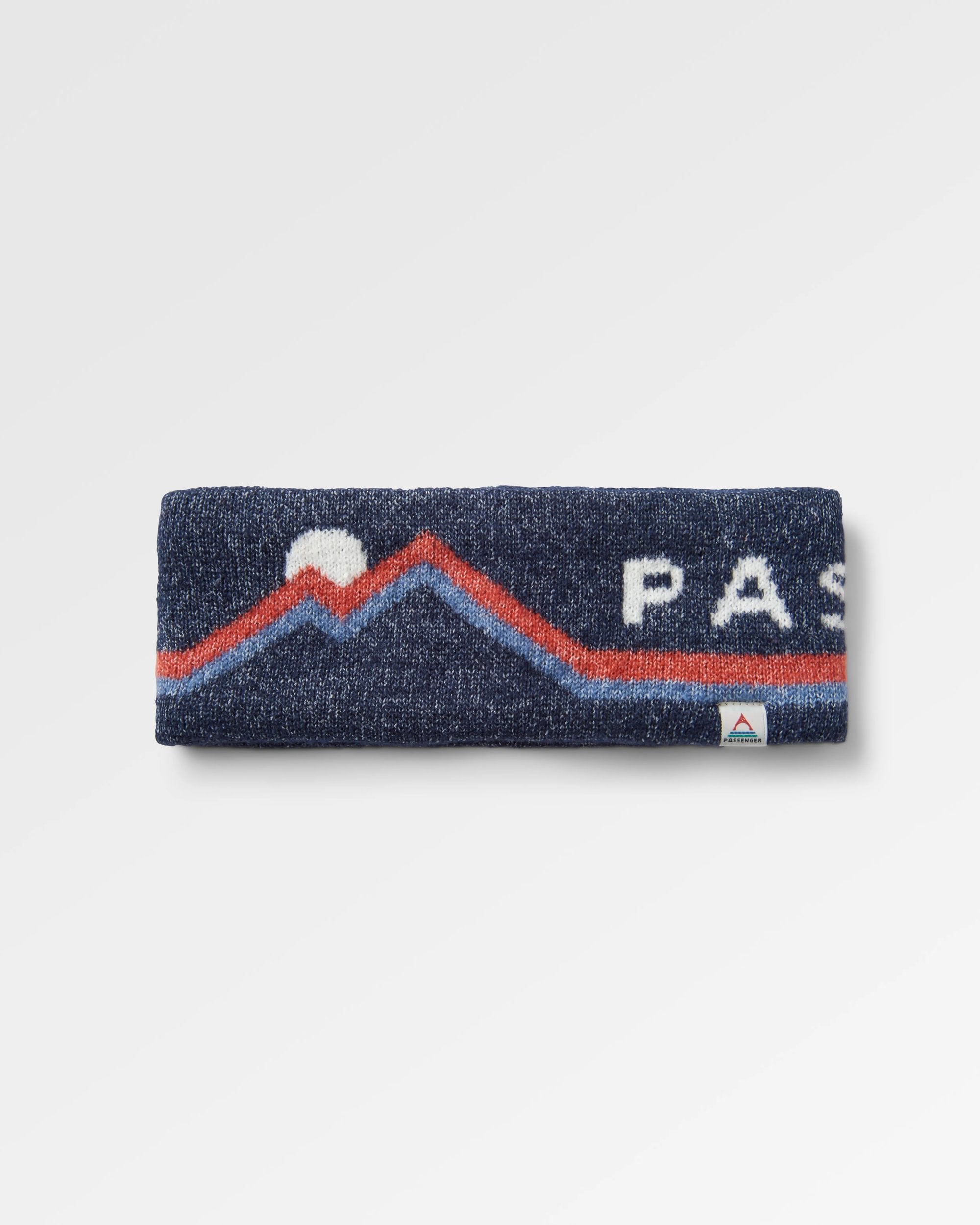 Passenger Recycled Headband - Rich Navy - Flatlay