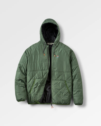 Dylan Recycled Insulated Full Zip Jacket - Wild Green