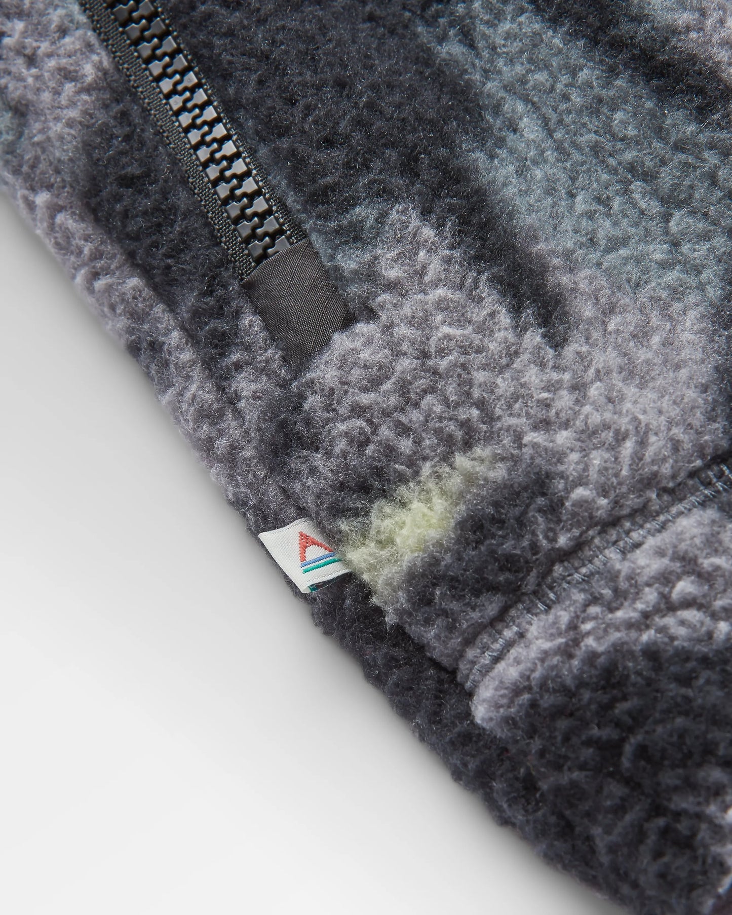 Offgrid 2.0 1/2 Zip Recycled Sherpa Fleece - Abstract Mountain Charcoal