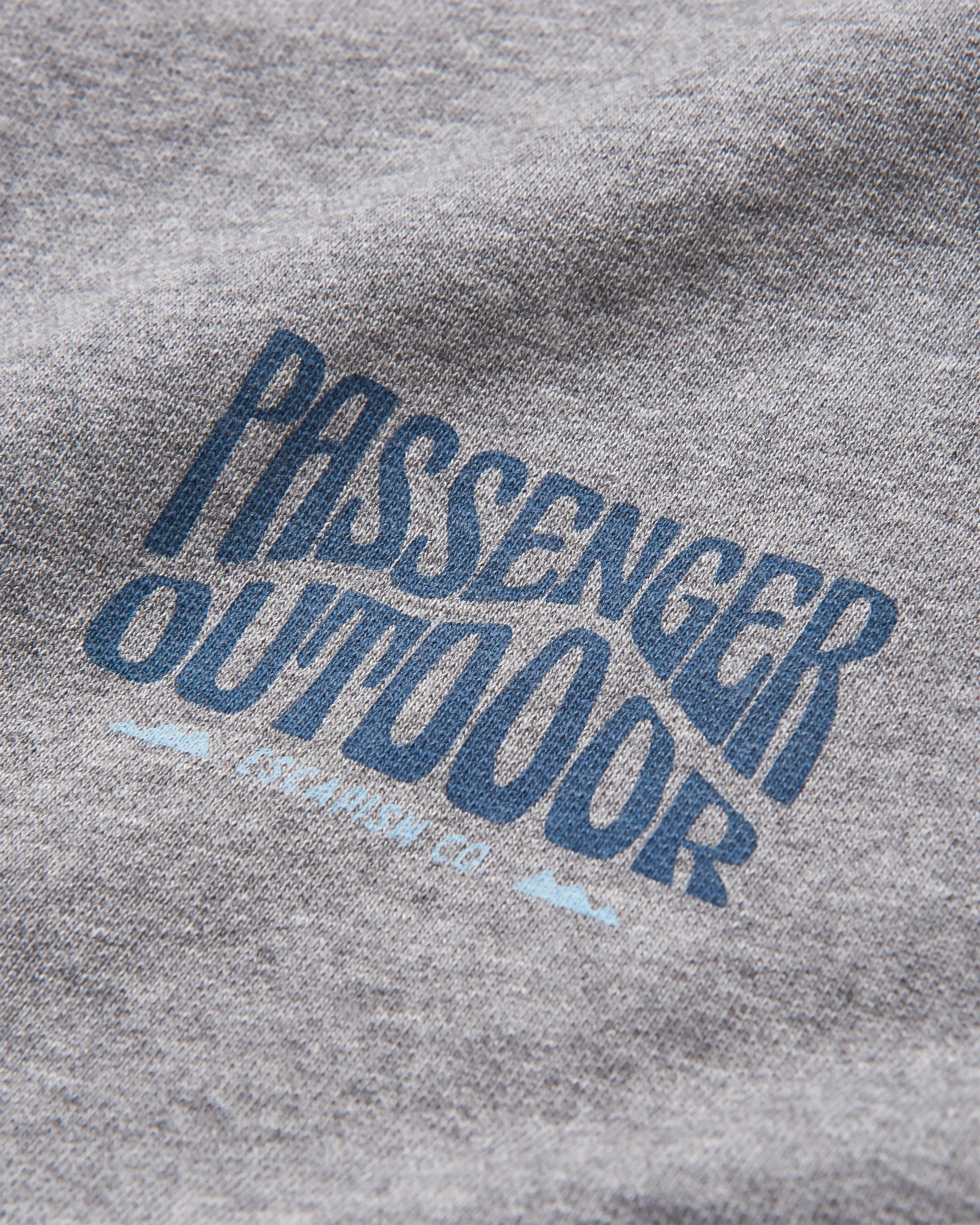 Yuca Recycled Cotton Sweatshirt - Dark Grey Marl - Flatlay