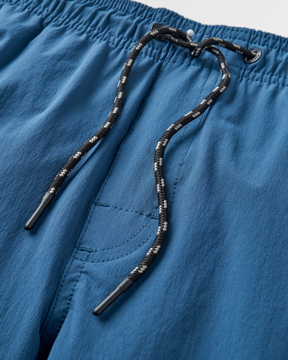Drifter Beach Lined Short - Dark Denim - Flatlay