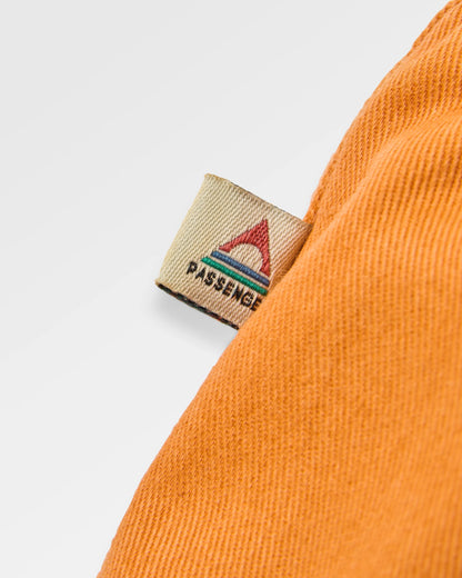 Flaris Cotton Short - Sunrise Orange - Flatlay
