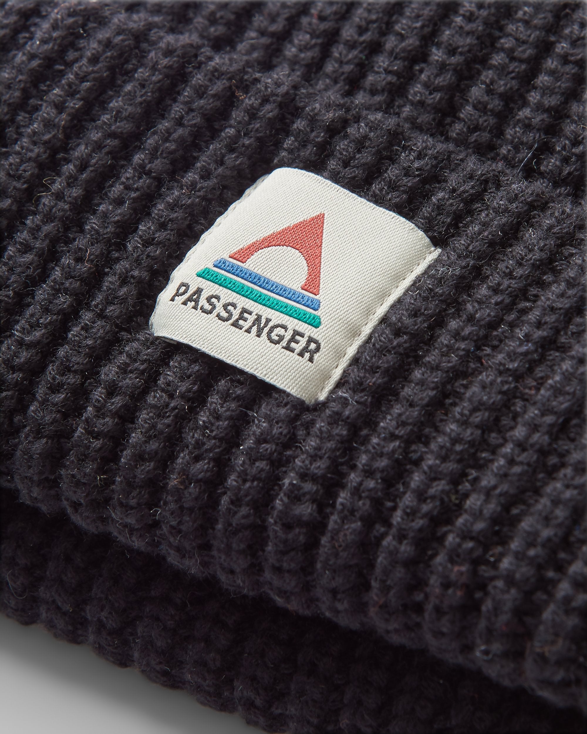 Beechwood Fleece Lined Recycled Beanie - Black - Flatlay