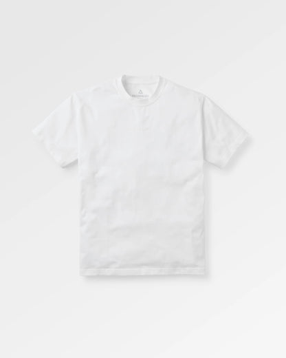 Vita Wordmark Relaxed Fit T-Shirt - White - Flatlay