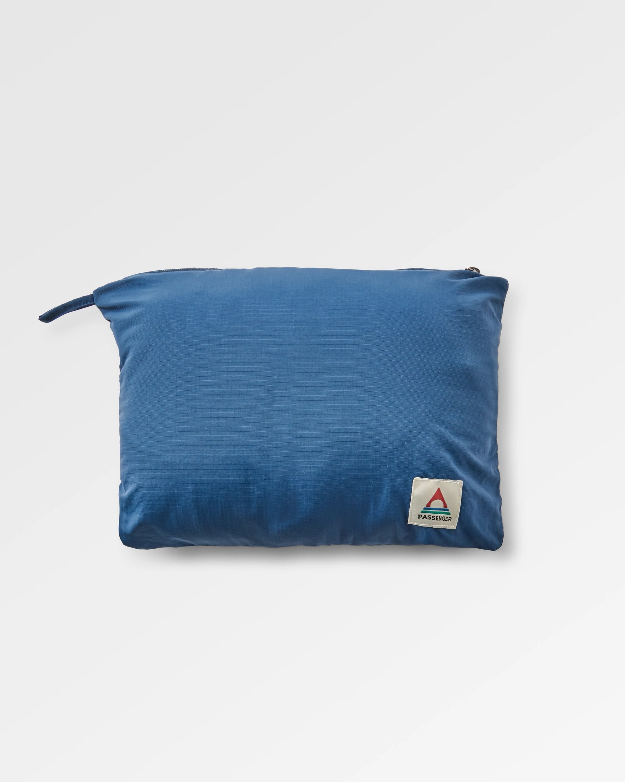 Ocean Recycled Insulated Anorak - Dark Denim/ Dusty Olive - Flatlay