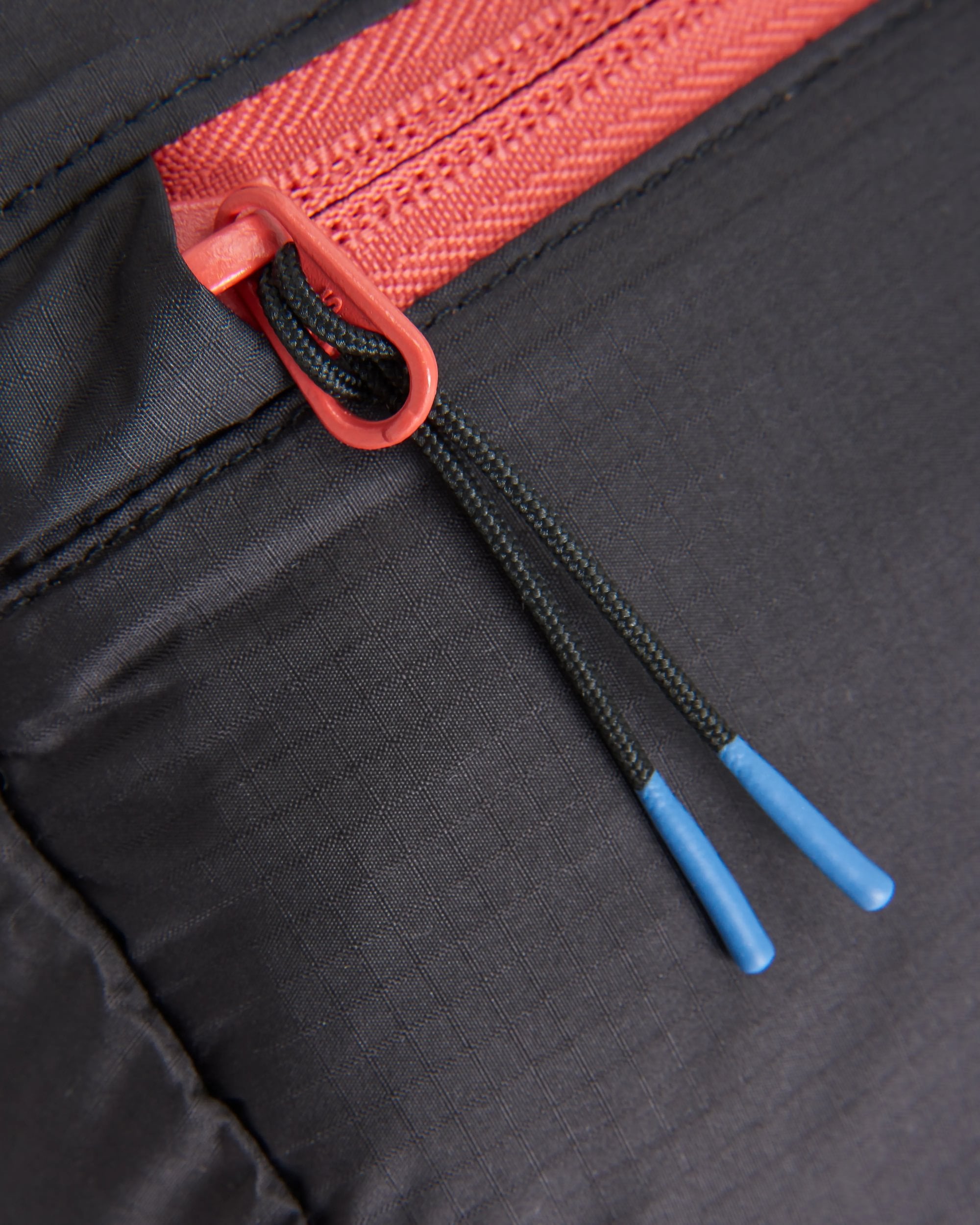 Trail Light Recycled Packable Hip Pack - Black - Flatlay