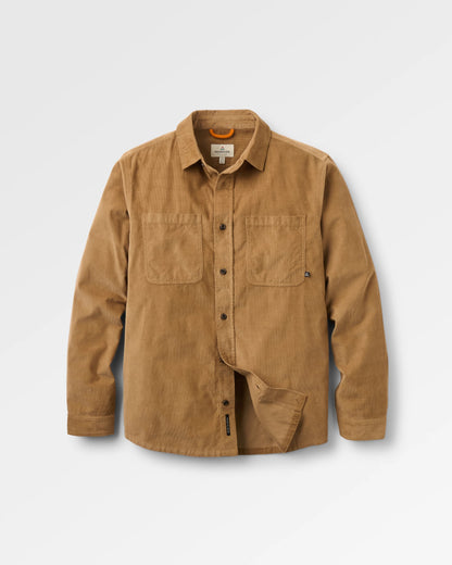 Backcountry Cord Light Shirt - Caramel - Flatlay