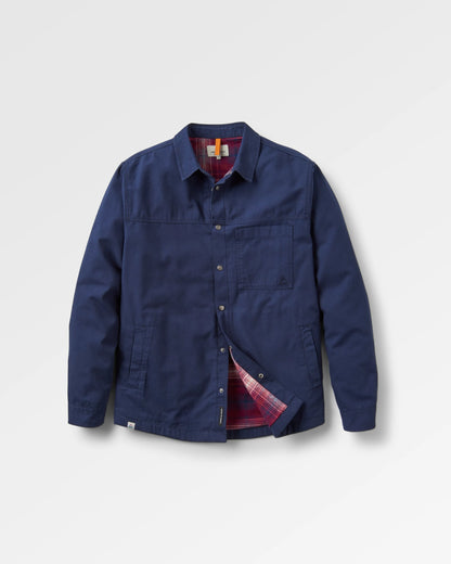 Way Flannel Lined Shirt - Rich Navy