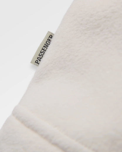 Alexander Hooded Polartec® Fleece - Dusty Olive/White Sand - Flatlay