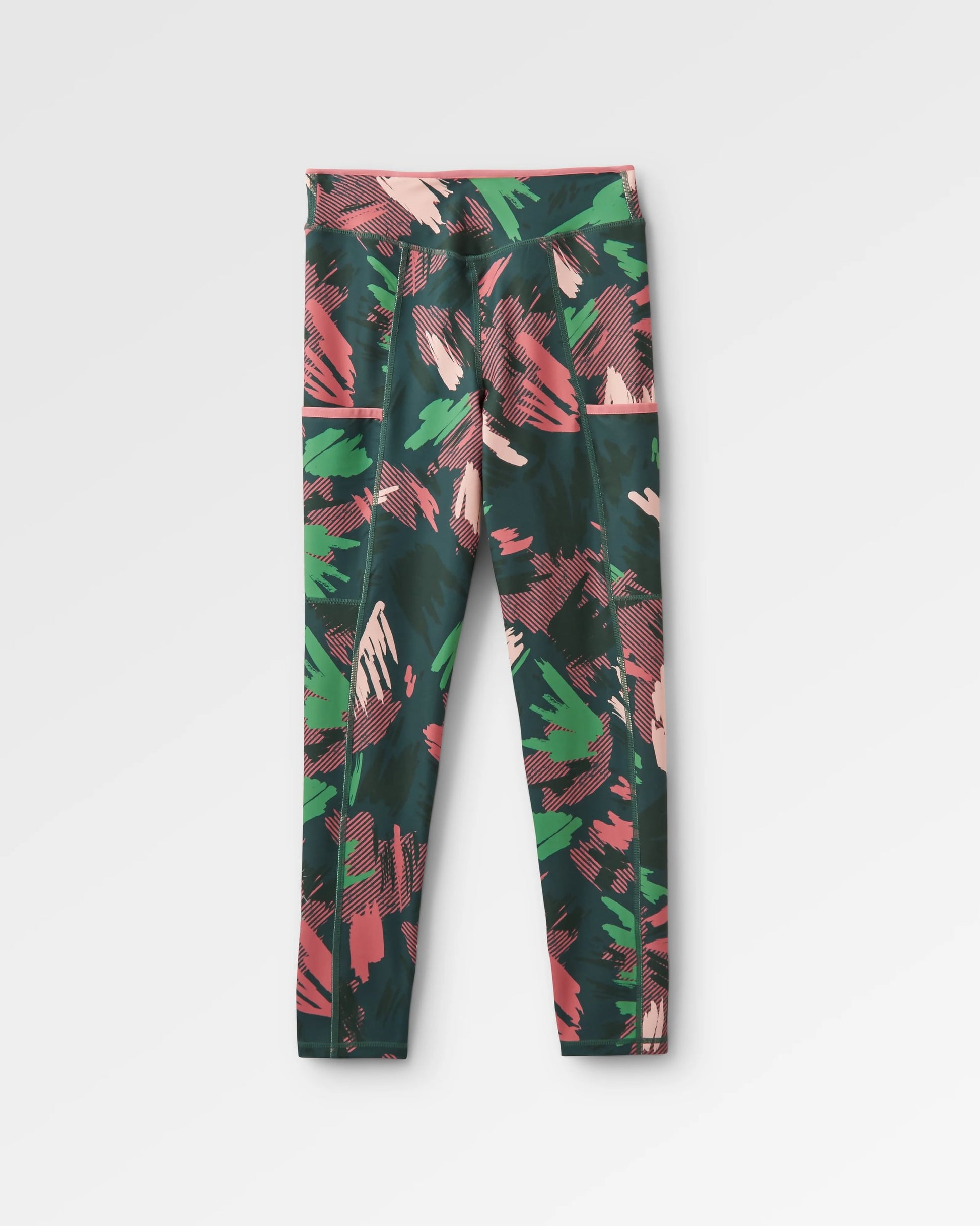 Mantra Recycled Active Legging - Abstract Mountain Fir Tree