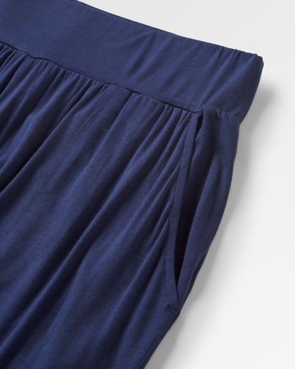 Day Dream Recycled Trouser 2.0 - Rich Navy - Flatlay