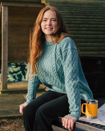 Juniper Recycled Knitted Jumper - Arctic