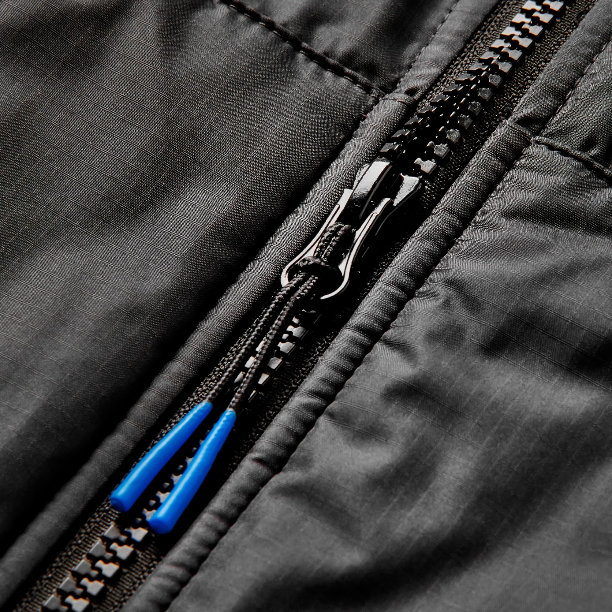 Escapism Recycled Sherpa Lined Changing Robe - Black - Flatlay