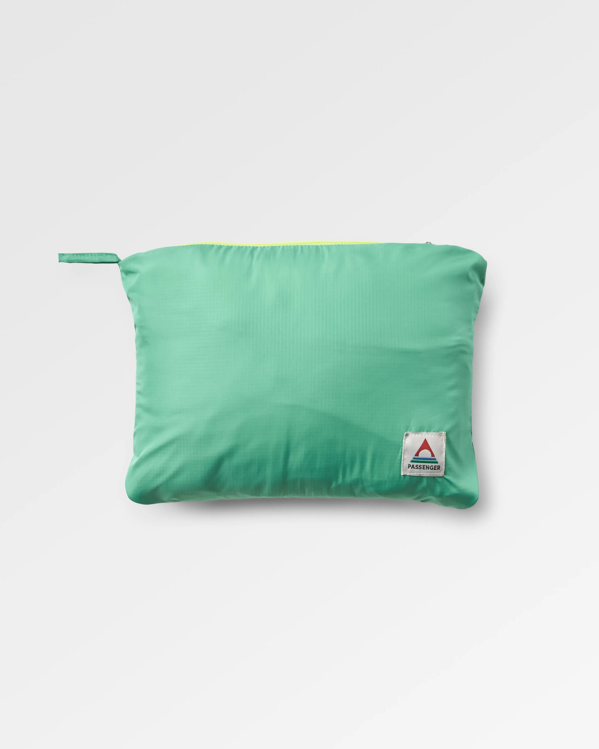 Ocean Recycled Insulated 1/2 Zip Jacket - Green Spruce - Flatlay