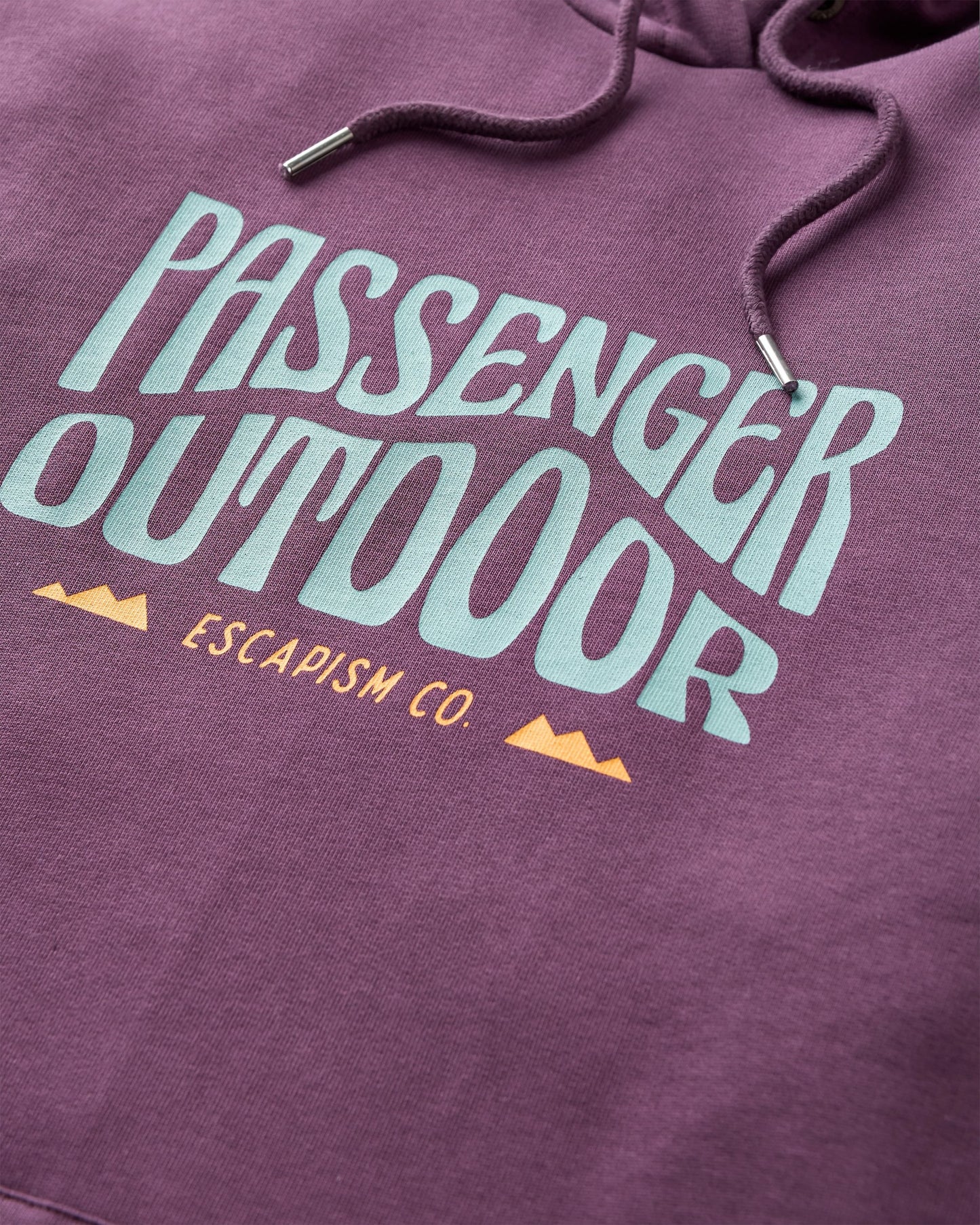 Yuca Organic Cotton Hoodie - Deep Plum