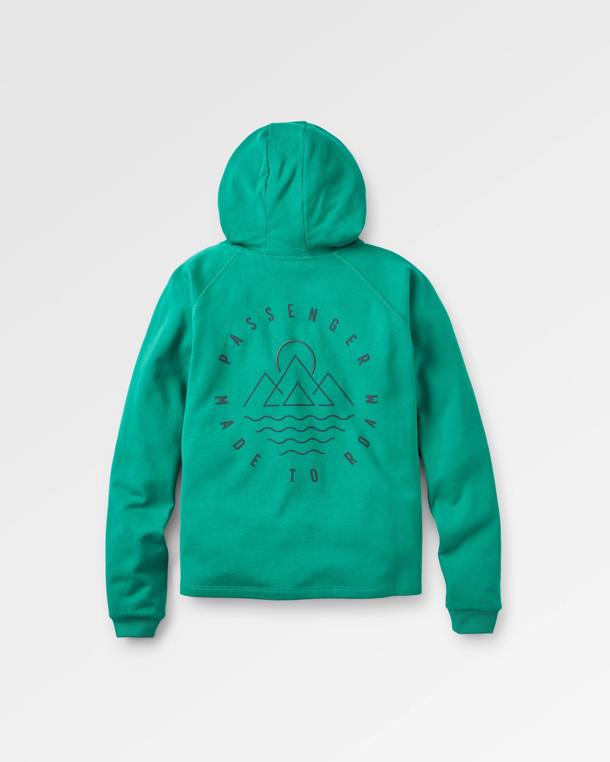 Remote Hoodie - Greenlake - Flatlay