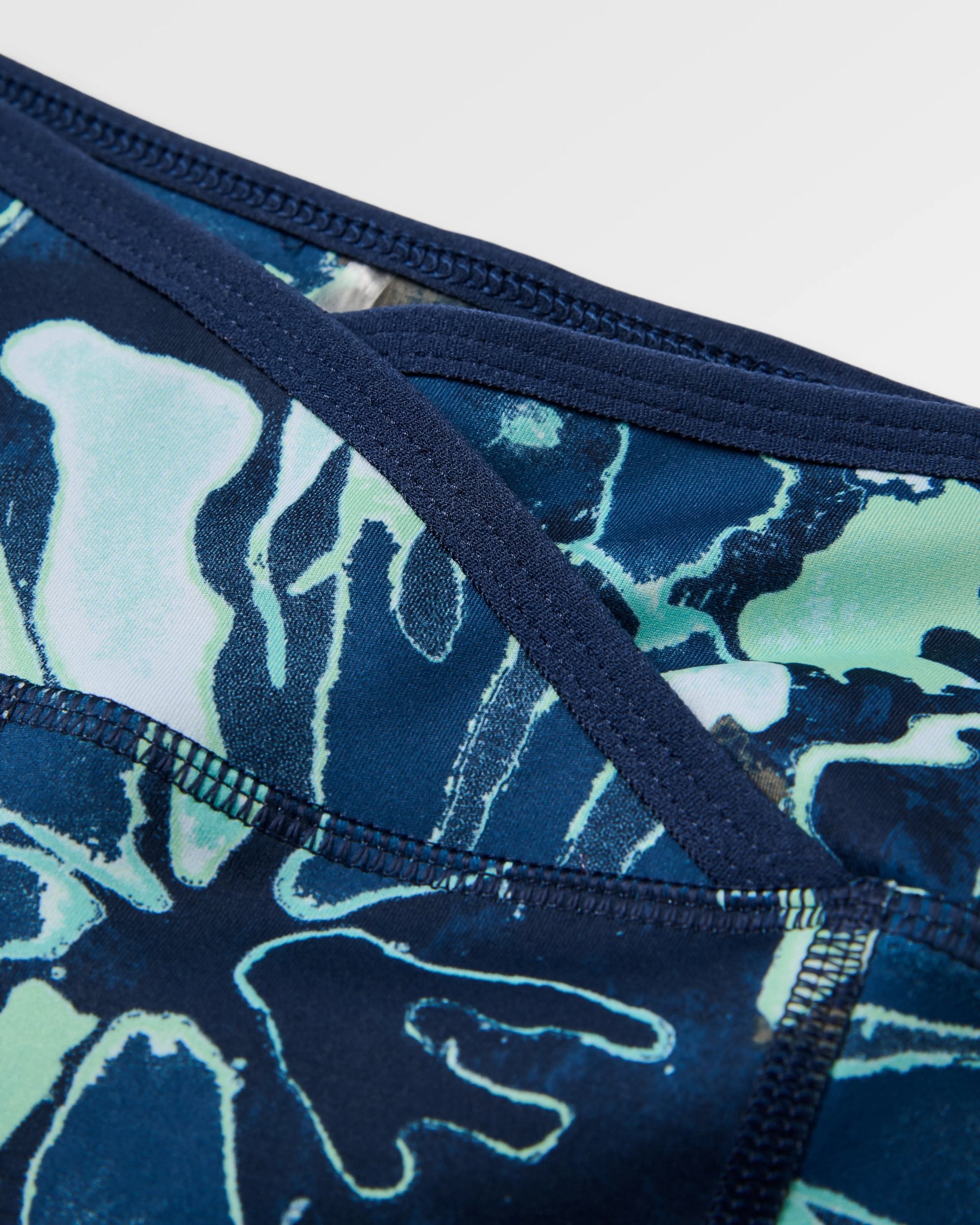 Mantra Recycled Active Leggings - Frost Ice Blue - Flatlay