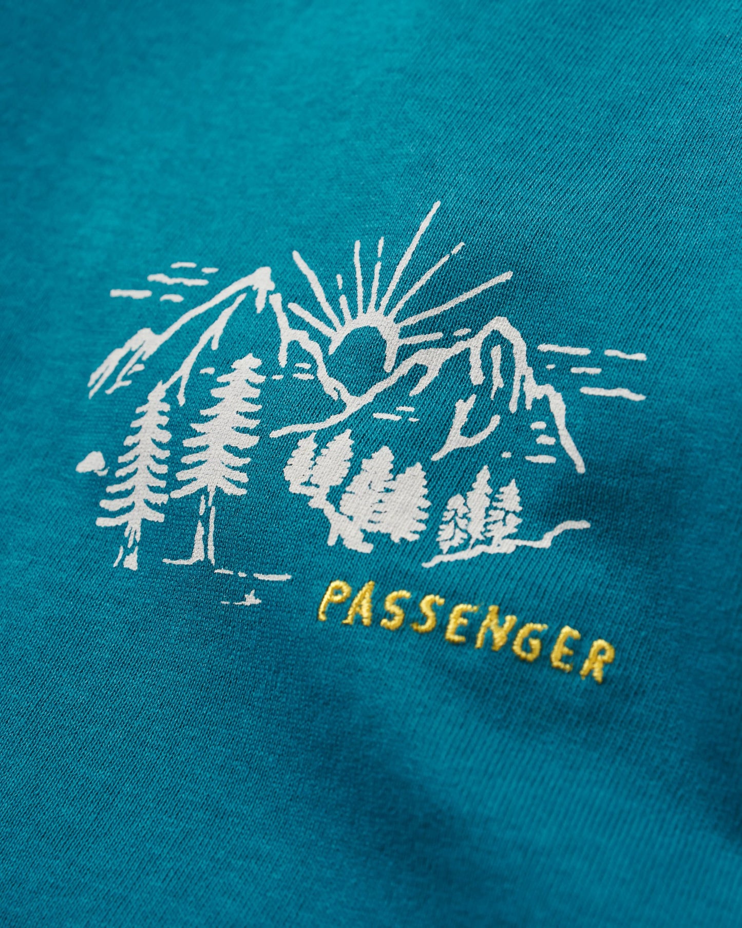 Riser Recycled LS T-Shirt - Blue Coral