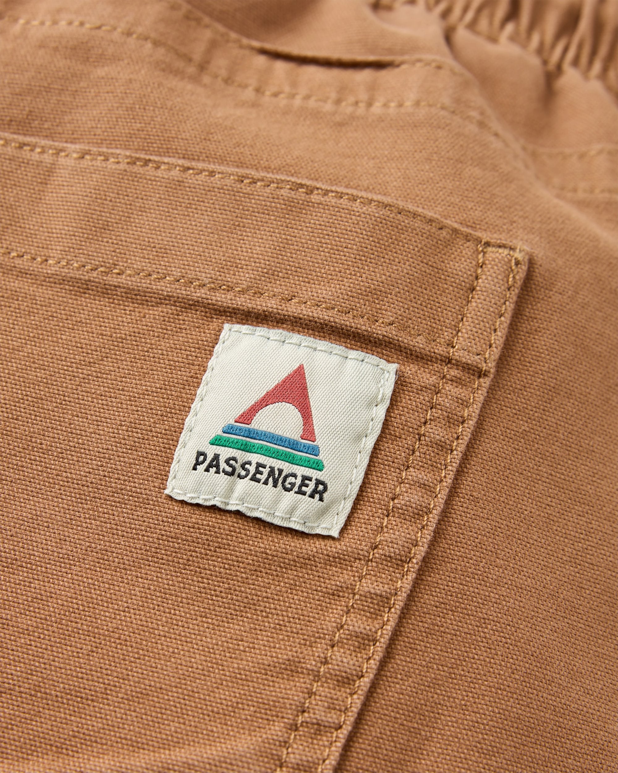 Drifter Organic Cotton Short - Toffee - Flatlay