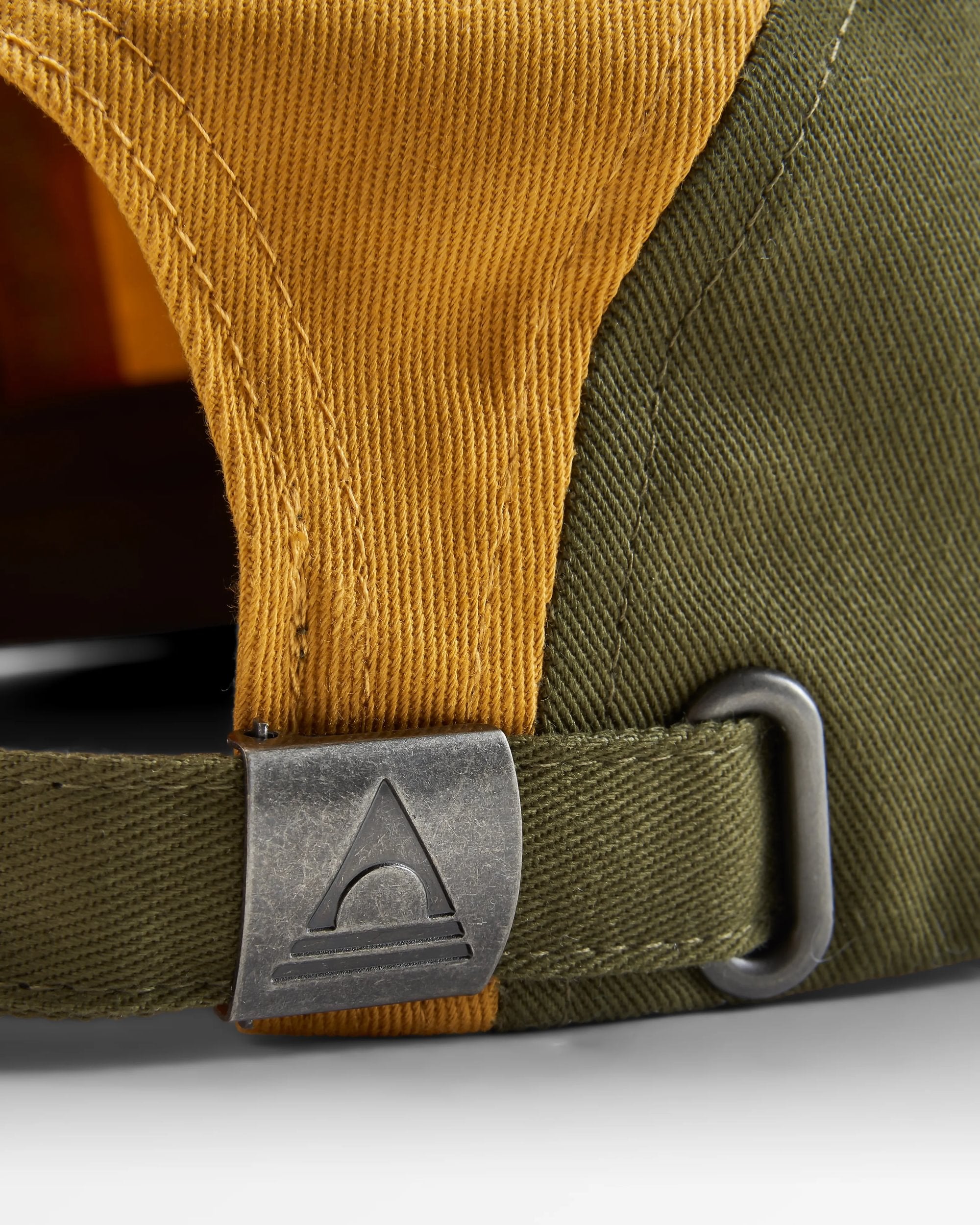 Waves & Trees Recycled 5 Panel Cap - Khaki - Flatlay