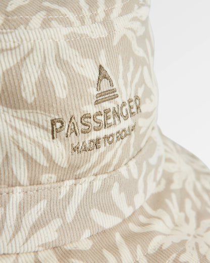 Seaweed Organic Cotton Bucket Hat - Golden Spice/ Seaweed Pebble Grey