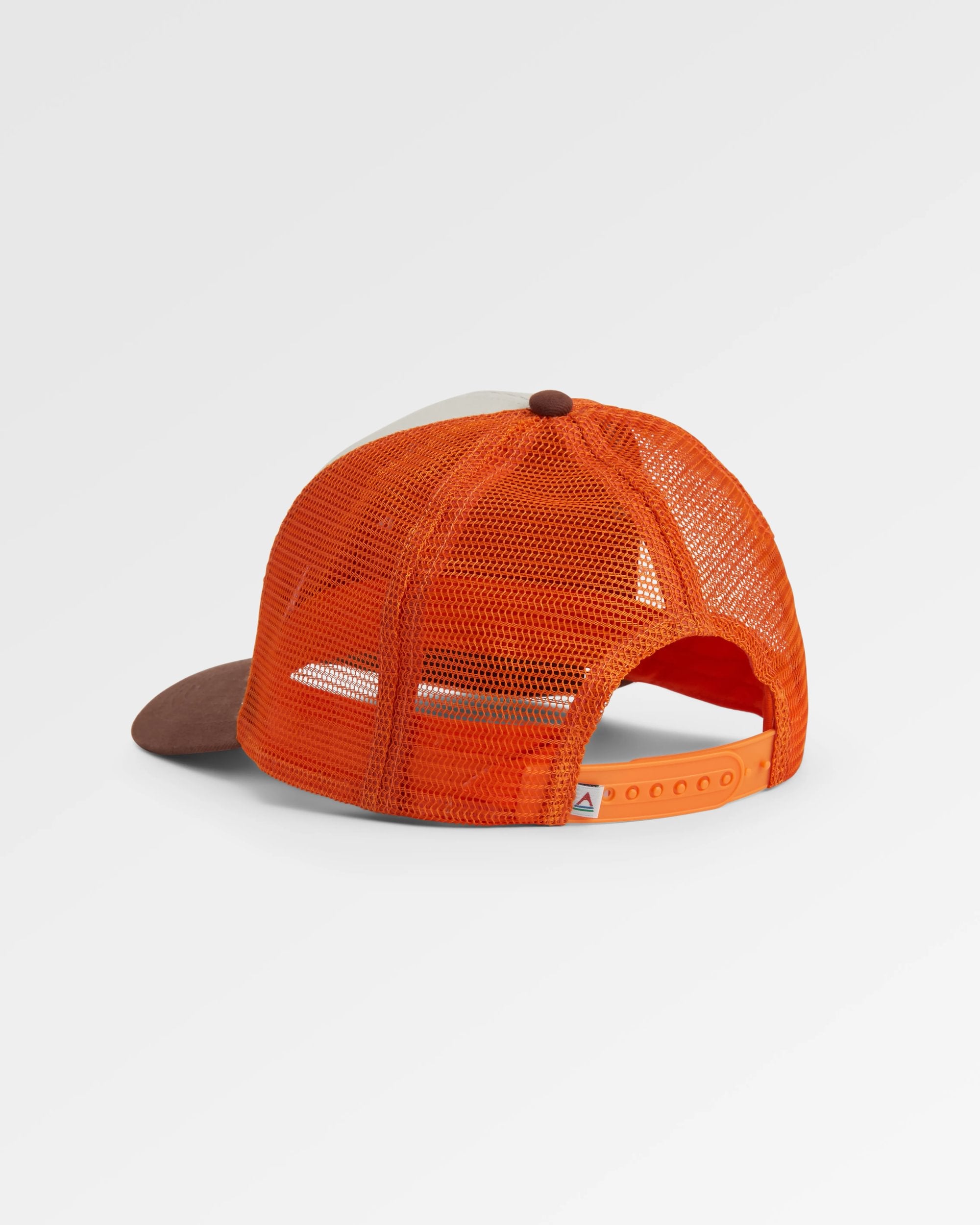 Heritage Mesh Snapback Cap - Cappuccino - Flatlay