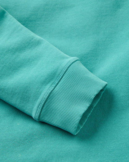 Explore Sweatshirt - Ocean Teal - Flatlay