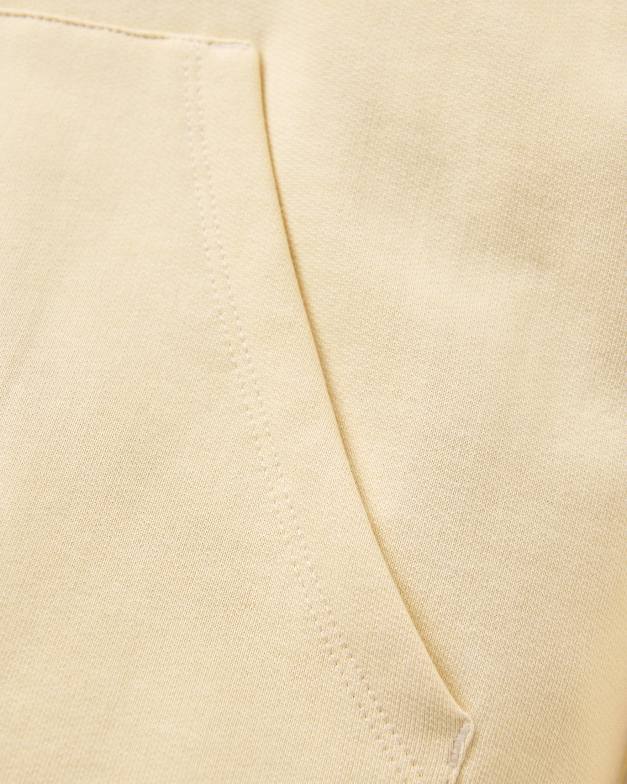 Rambling Recycled Cotton Hoodie - Birch - Flatlay