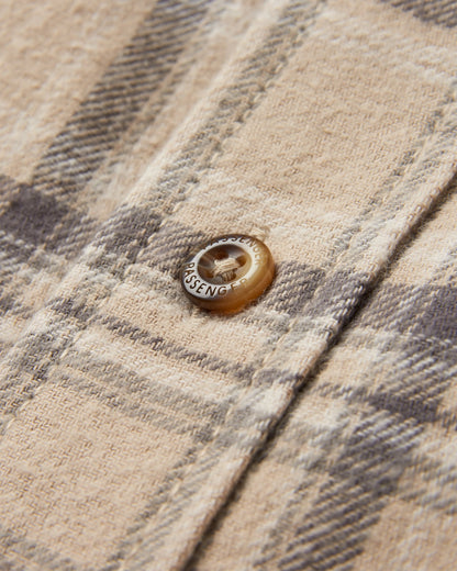 Backcountry Check Shirt - Oatmeal Check