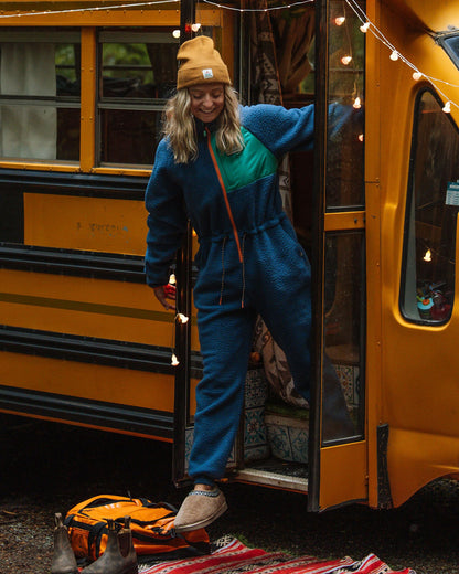 North Coast Sherpa All-In-One - Dark Denim - Lifestyle