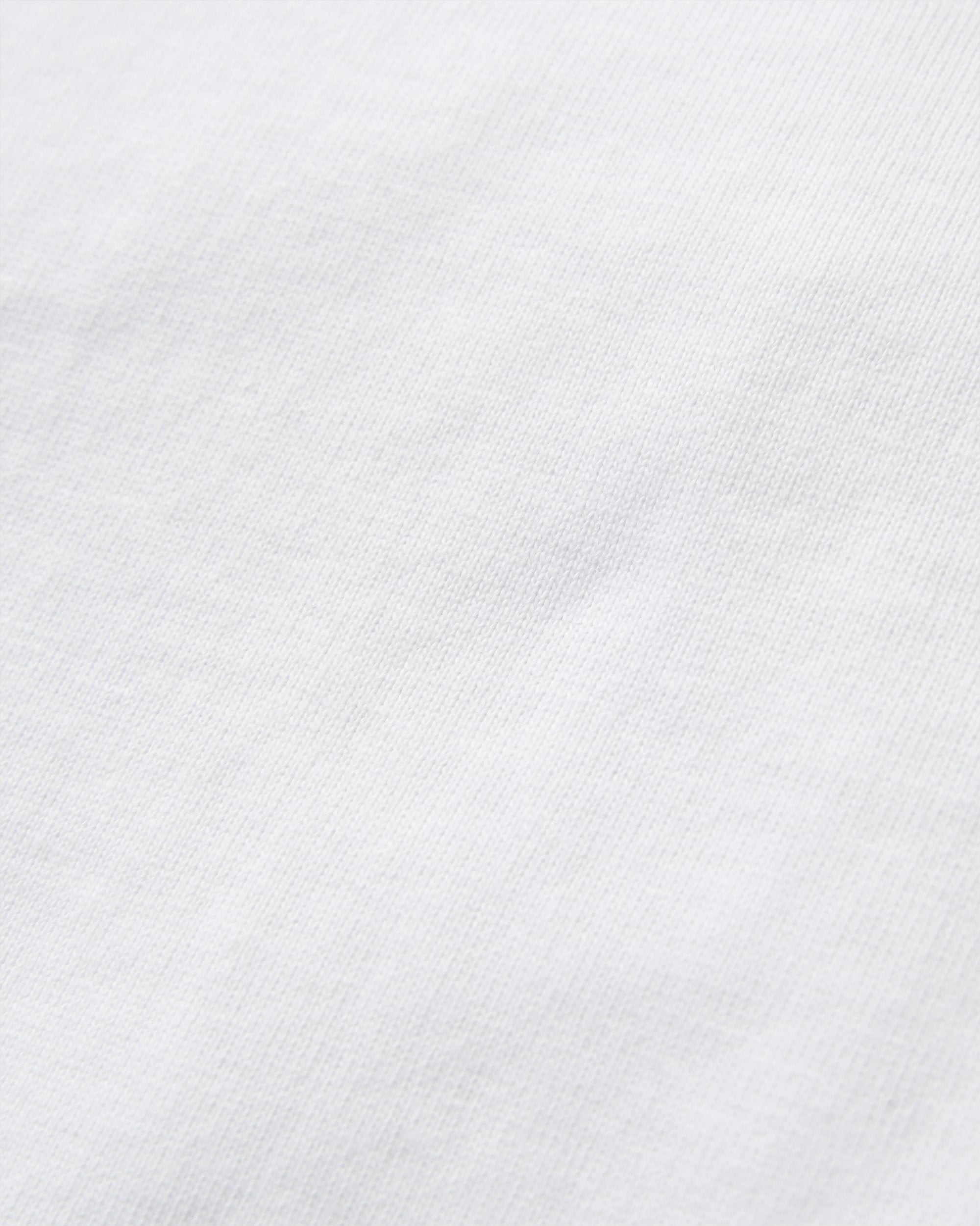 Tall Pines Men's Recycled Cotton T-shirt - White - Flatlay
