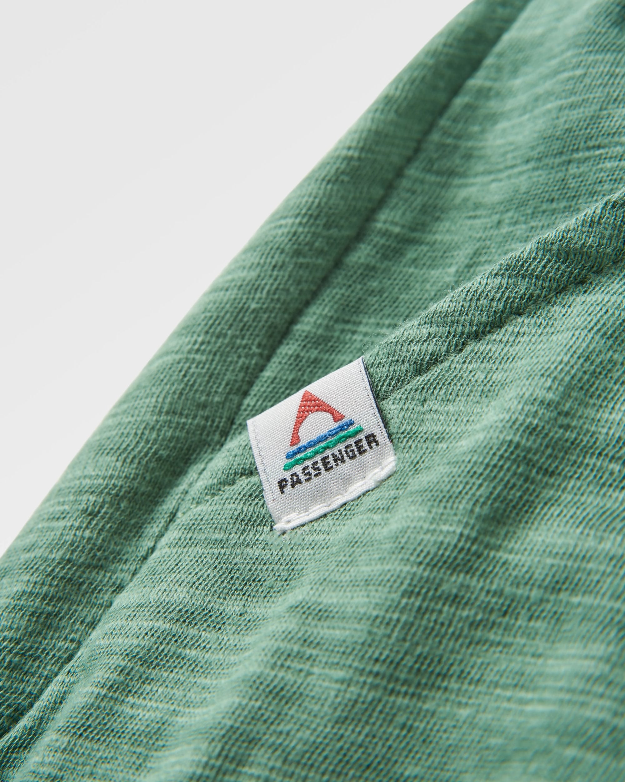 Eva Recycled Cotton Jumpsuit - Dark Ivy - Flatlay